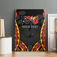 Personalised Papua New Guinea Remembrance Day Canvas Wall Art