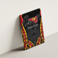 Personalised Papua New Guinea Remembrance Day Canvas Wall Art