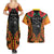 Personalised Papua New Guinea Remembrance Day Couples Matching Summer Maxi Dress and Hawaiian Shirt