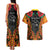 Personalised Papua New Guinea Remembrance Day Couples Matching Tank Maxi Dress and Hawaiian Shirt