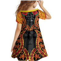 Personalised Papua New Guinea Remembrance Day Family Matching Mermaid Dress and Hawaiian Shirt