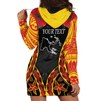 Personalised Papua New Guinea Remembrance Day Hoodie Dress LT9 - Polynesian Pride