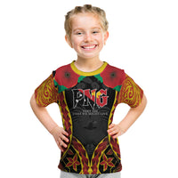 Personalised Papua New Guinea Remembrance Day Kid T Shirt