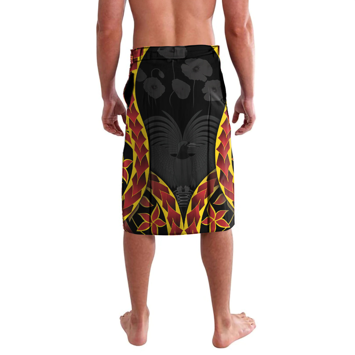 Personalised Papua New Guinea Remembrance Day Lavalava