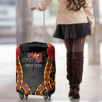 Personalised Papua New Guinea Remembrance Day Luggage Cover LT9 - Polynesian Pride