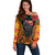 Personalised Papua New Guinea Remembrance Day Off Shoulder Sweater
