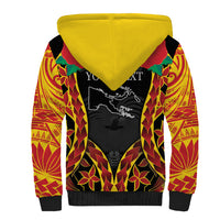 Personalised Papua New Guinea Remembrance Day Sherpa Hoodie