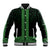 New Zealand Maori Kowhaiwhai Baseball Jacket Kakariki Maui and Mangopare