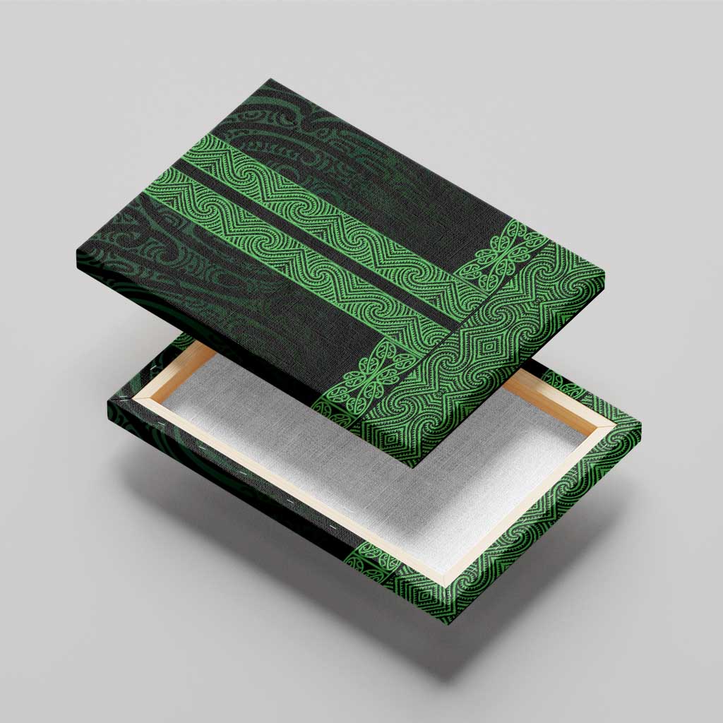 New Zealand Maori Kowhaiwhai Canvas Wall Art Kakariki Maui and Mangopare