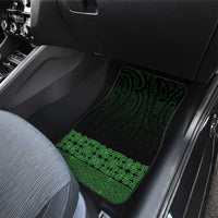 New Zealand Maori Kowhaiwhai Car Mats Kakariki Maui and Mangopare
