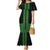 New Zealand Maori Kowhaiwhai Family Matching Mermaid Dress and Hawaiian Shirt Kakariki Maui and Mangopare