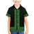 New Zealand Maori Kowhaiwhai Family Matching Mermaid Dress and Hawaiian Shirt Kakariki Maui and Mangopare