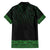 New Zealand Maori Kowhaiwhai Family Matching Off The Shoulder Long Sleeve Dress and Hawaiian Shirt Kakariki Maui and Mangopare