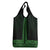New Zealand Maori Kowhaiwhai Grocery Bag Kakariki Maui and Mangopare