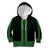 New Zealand Maori Kowhaiwhai Kid Hoodie Kakariki Maui and Mangopare