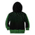 New Zealand Maori Kowhaiwhai Kid Hoodie Kakariki Maui and Mangopare