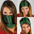 New Zealand Maori Kowhaiwhai Neck Gaiter Kakariki Maui and Mangopare - Polynesian Pride