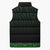 New Zealand Maori Kowhaiwhai Sleeveless Puffer Jacket Kakariki Maui and Mangopare - Polynesian Pride