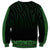 New Zealand Maori Kowhaiwhai Sweatshirt Kakariki Maui and Mangopare