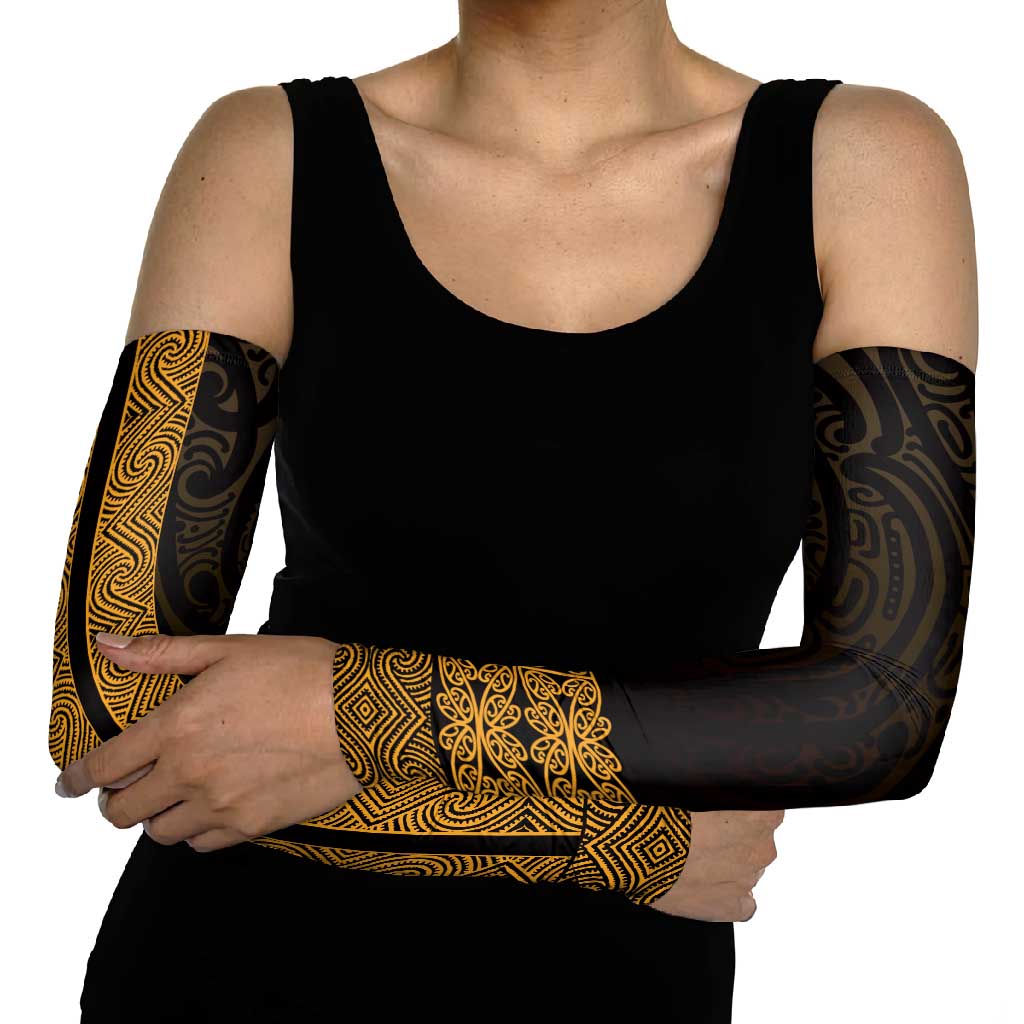 New Zealand Maori Kowhaiwhai Arm Sleeves Karaka Maui and Mangopare - Polynesian Pride