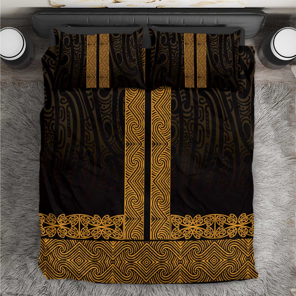 New Zealand Maori Kowhaiwhai Bedding Set Karaka Maui and Mangopare