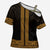New Zealand Maori Kowhaiwhai Cross Shoulder Shirt Karaka Maui and Mangopare - Polynesian Pride