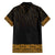 New Zealand Maori Kowhaiwhai Family Matching Off The Shoulder Long Sleeve Dress and Hawaiian Shirt Karaka Maui and Mangopare