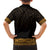 New Zealand Maori Kowhaiwhai Family Matching Off Shoulder Maxi Dress and Hawaiian Shirt Karaka Maui and Mangopare
