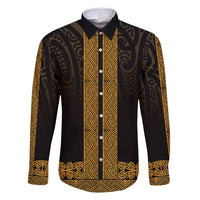 New Zealand Maori Kowhaiwhai Family Matching Off Shoulder Maxi Dress and Hawaiian Shirt Karaka Maui and Mangopare