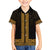 New Zealand Maori Kowhaiwhai Family Matching Summer Maxi Dress and Hawaiian Shirt Karaka Maui and Mangopare