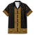 New Zealand Maori Kowhaiwhai Family Matching Tank Maxi Dress and Hawaiian Shirt Karaka Maui and Mangopare