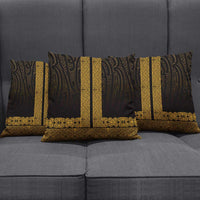 New Zealand Maori Kowhaiwhai Pillow Cover Karaka Maui and Mangopare - Polynesian Pride