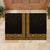 New Zealand Maori Kowhaiwhai Rubber Doormat Karaka Maui and Mangopare