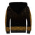 New Zealand Maori Kowhaiwhai Sherpa Hoodie Karaka Maui and Mangopare