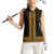 New Zealand Maori Kowhaiwhai Women Sleeveless Polo Shirt Karaka Maui and Mangopare