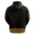 New Zealand Maori Kowhaiwhai Zip Hoodie Karaka Maui and Mangopare