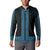 New Zealand Maori Kowhaiwhai Button Sweatshirt Kikorangi Maui and Mangopare