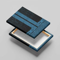 New Zealand Maori Kowhaiwhai Canvas Wall Art Kikorangi Maui and Mangopare