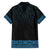 New Zealand Maori Kowhaiwhai Family Matching Off Shoulder Maxi Dress and Hawaiian Shirt Kikorangi Maui and Mangopare