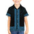 New Zealand Maori Kowhaiwhai Hawaiian Shirt Kikorangi Maui and Mangopare