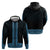 New Zealand Maori Kowhaiwhai Hoodie Kikorangi Maui and Mangopare