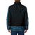 New Zealand Maori Kowhaiwhai Padded Jacket Kikorangi Maui and Mangopare - Polynesian Pride