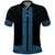 New Zealand Maori Kowhaiwhai Polo Shirt Kikorangi Maui and Mangopare