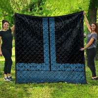 New Zealand Maori Kowhaiwhai Quilt Kikorangi Maui and Mangopare