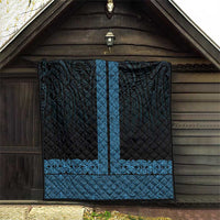 New Zealand Maori Kowhaiwhai Quilt Kikorangi Maui and Mangopare