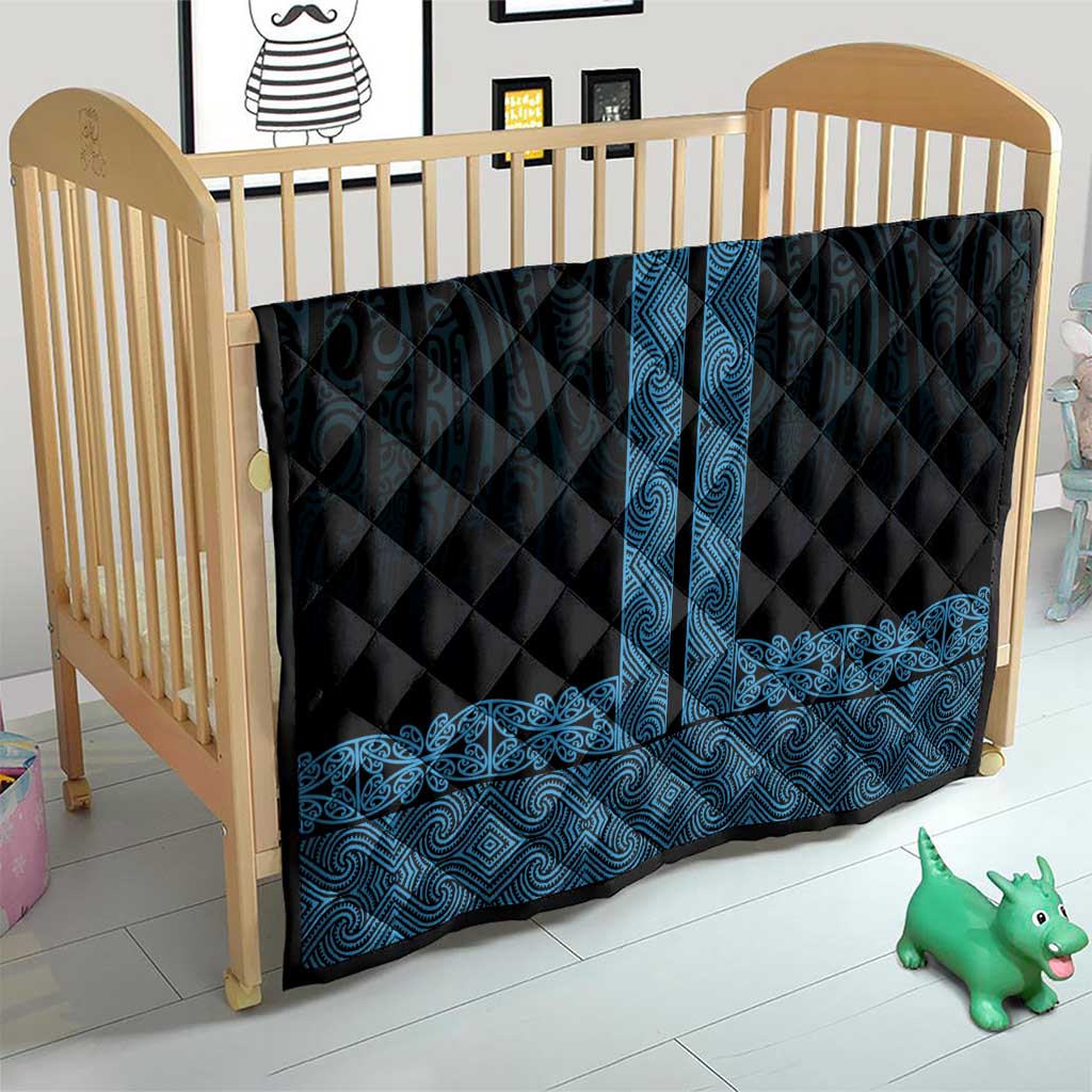 New Zealand Maori Kowhaiwhai Quilt Kikorangi Maui and Mangopare