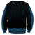 New Zealand Maori Kowhaiwhai Sweatshirt Kikorangi Maui and Mangopare