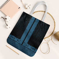 New Zealand Maori Kowhaiwhai Tote Bag Kikorangi Maui and Mangopare - Polynesian Pride