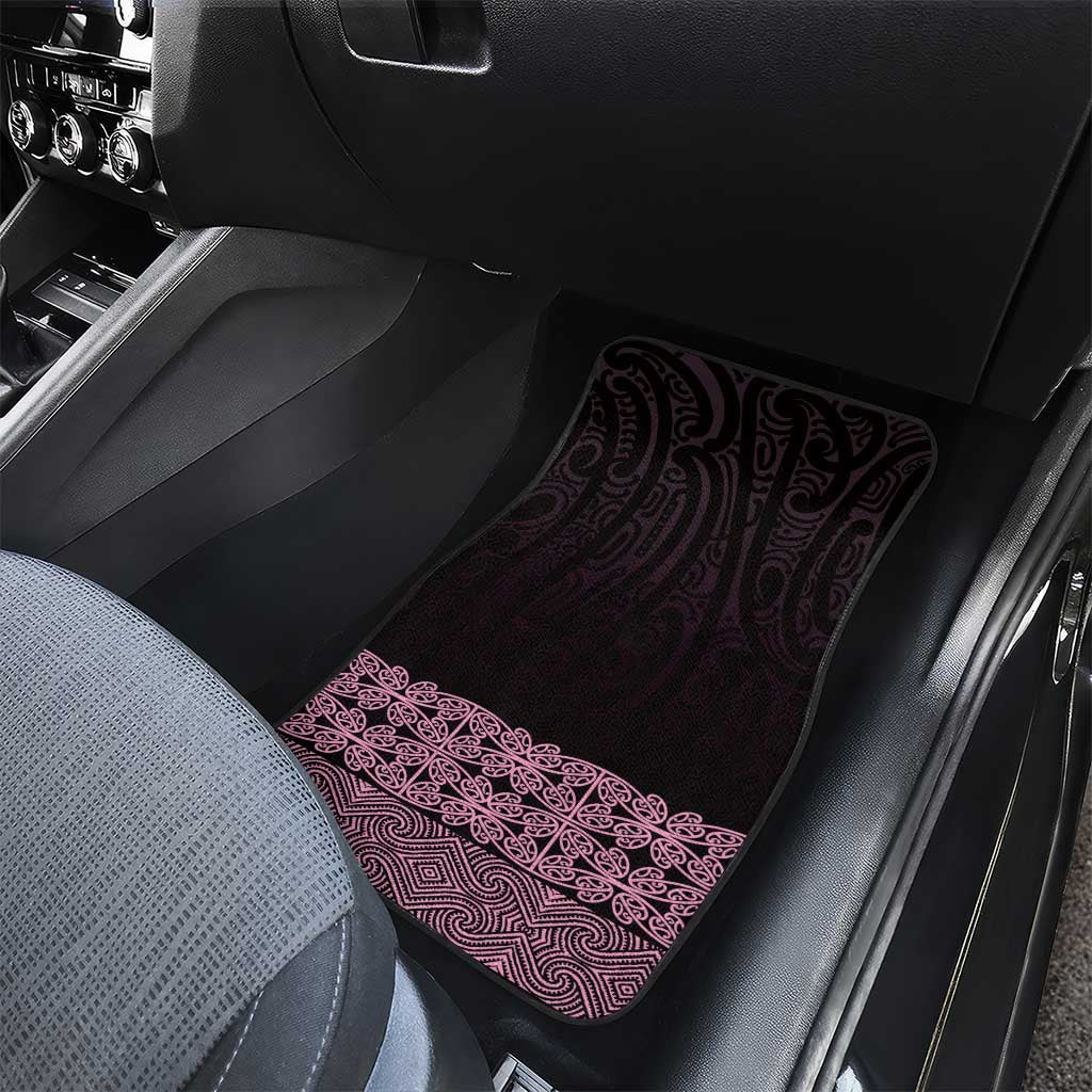 New Zealand Maori Kowhaiwhai Car Mats Mawhero Maui and Mangopare