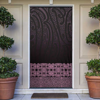 New Zealand Maori Kowhaiwhai Door Cover Mawhero Maui and Mangopare - Polynesian Pride